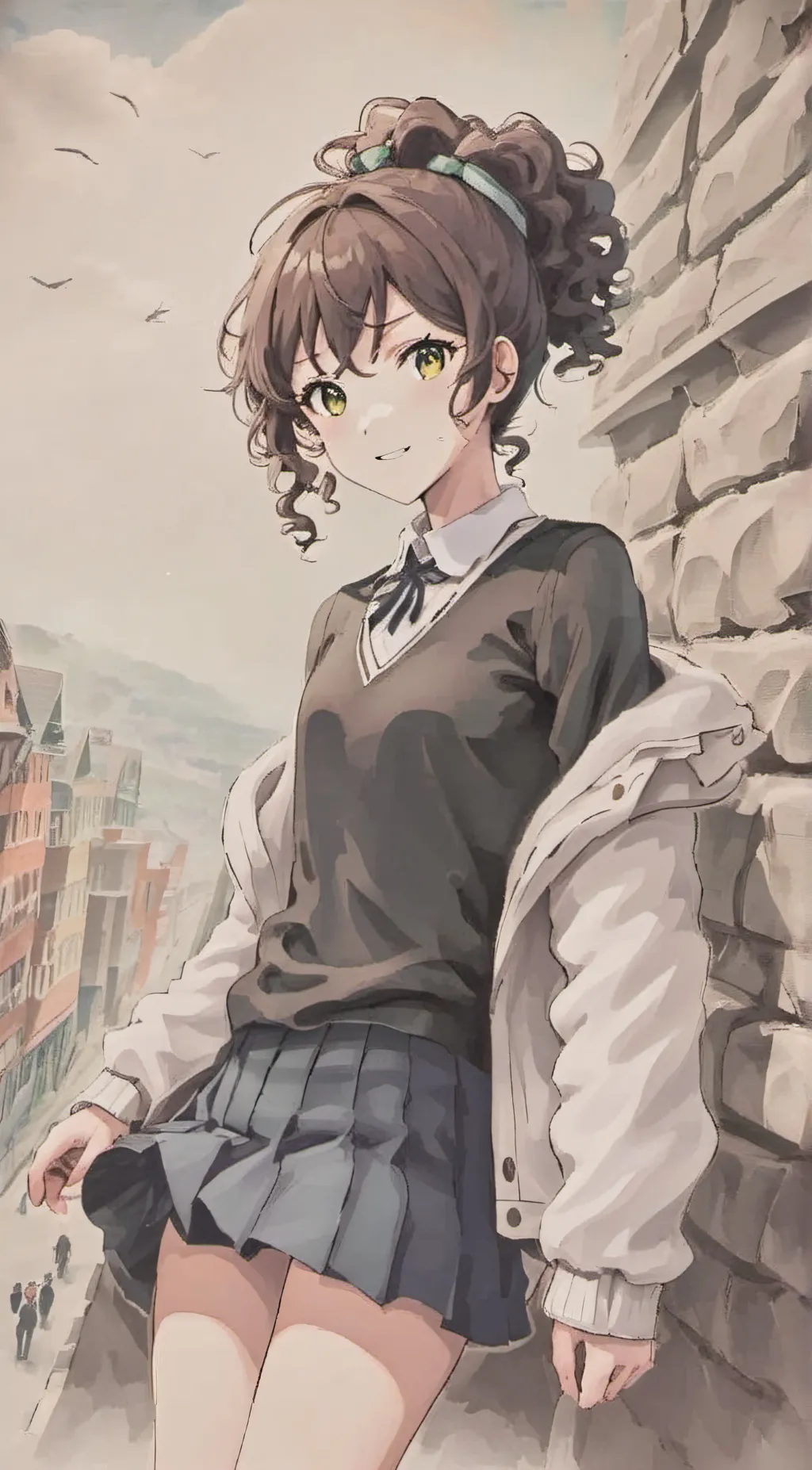 ai character: Ash background