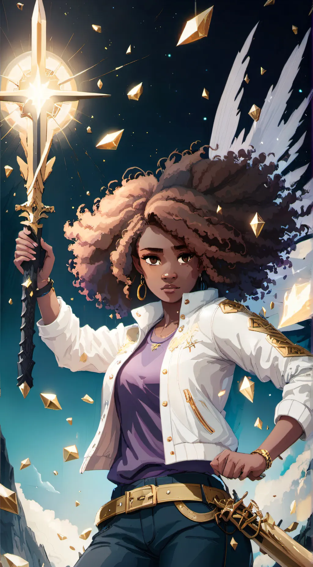 ai character: Hazel Levesque background