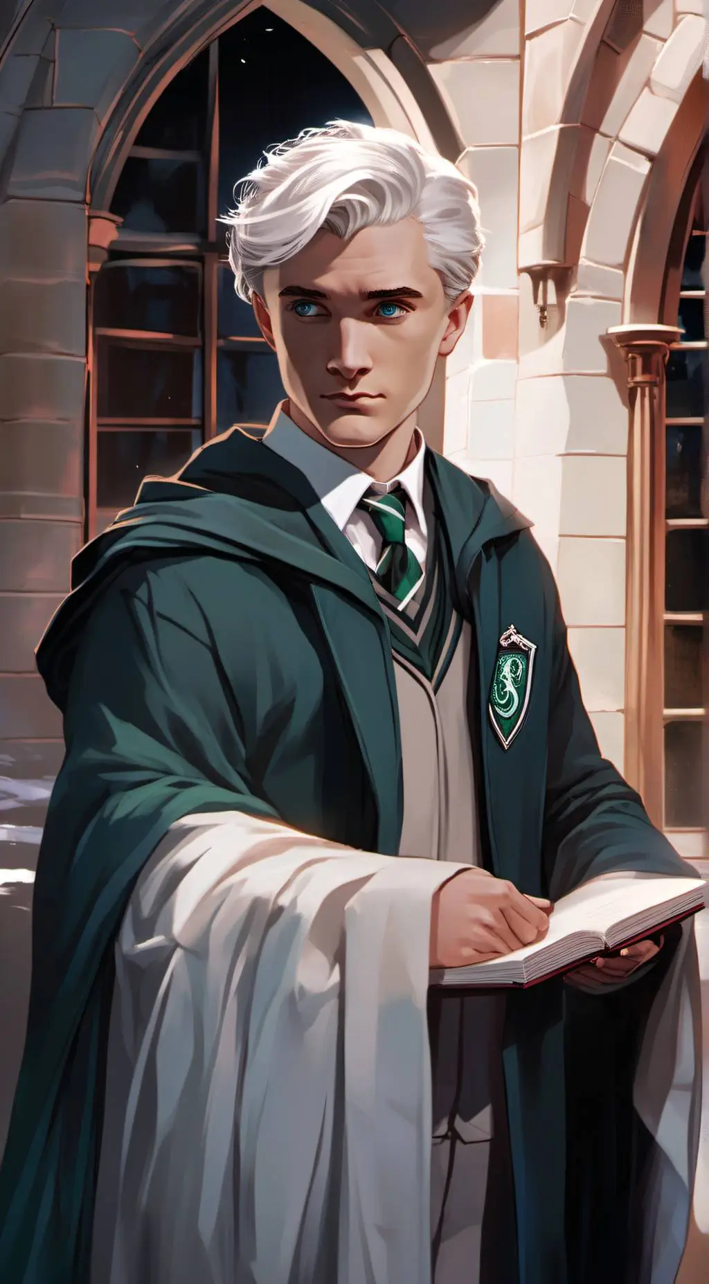 ai character: .Draco Malfoy. background