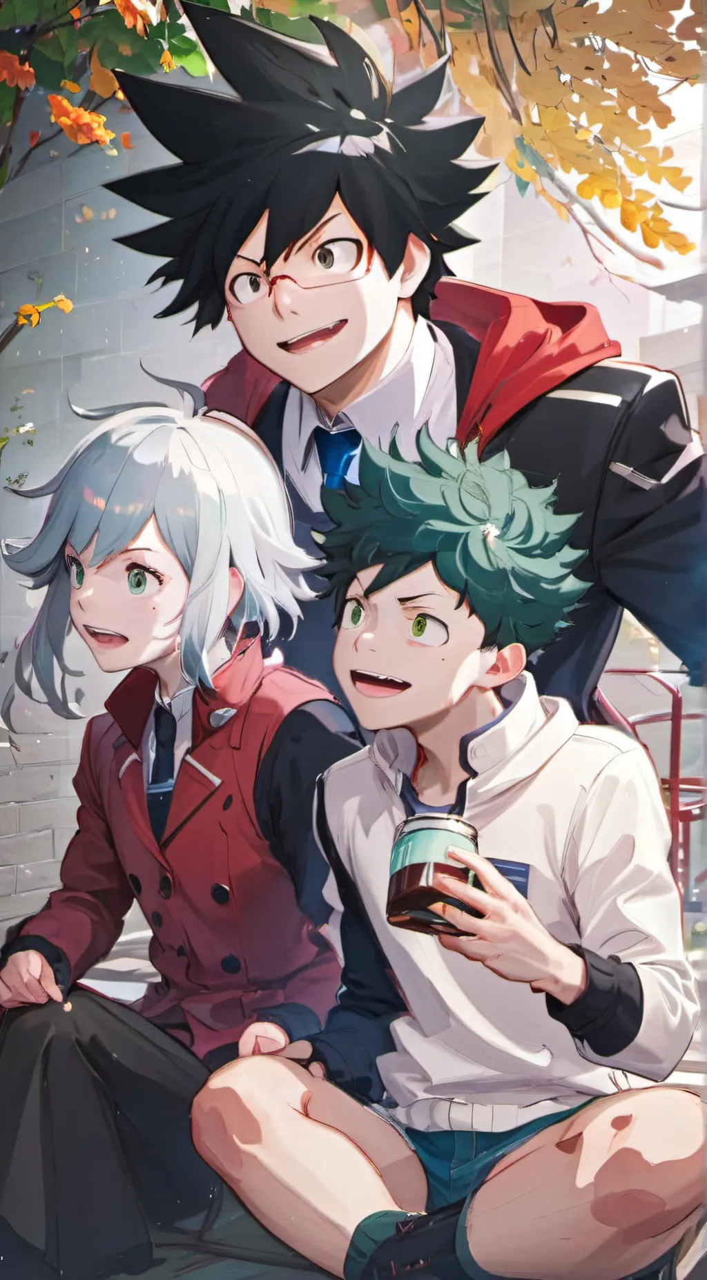 ai character: mha background