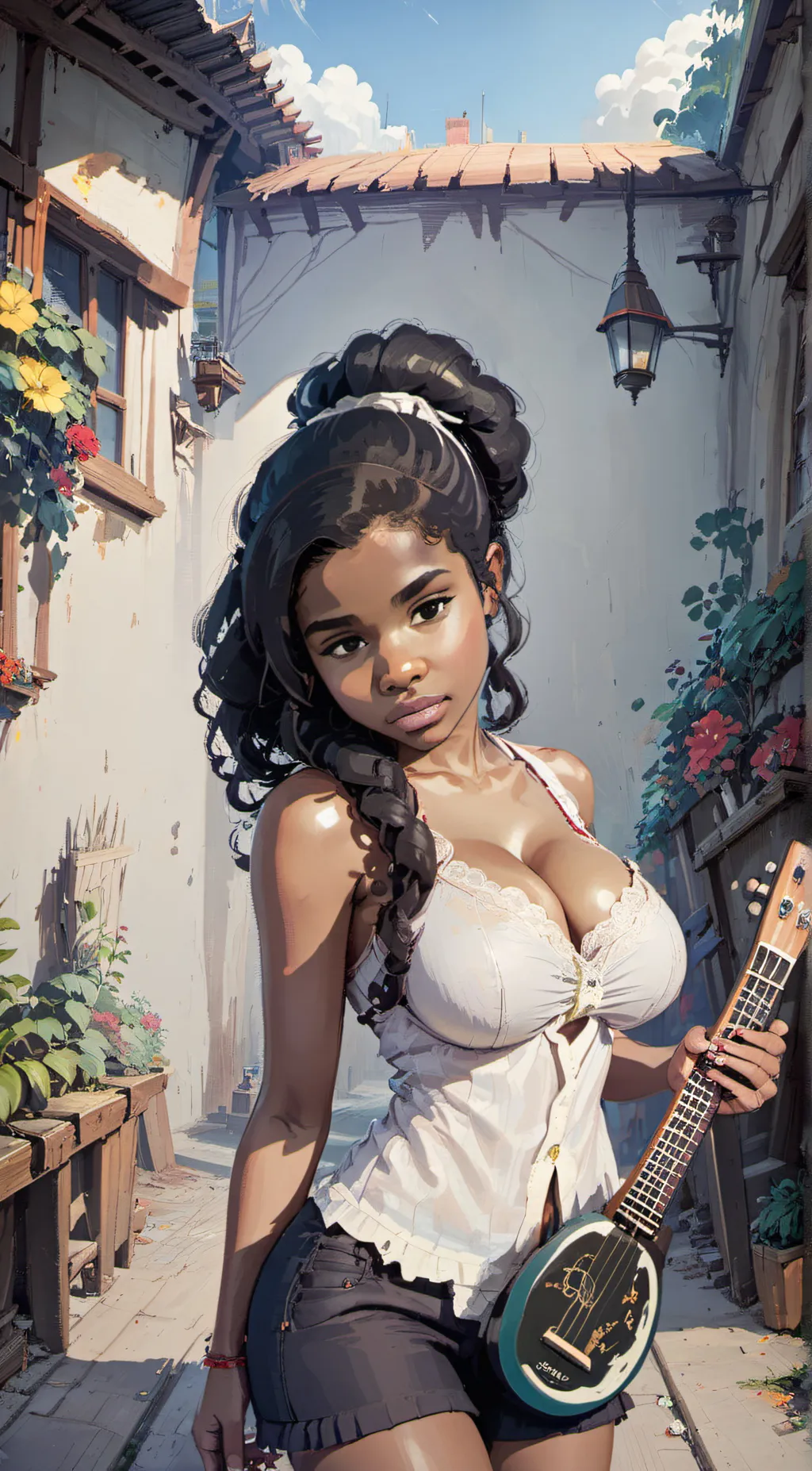 ai character: Jasmine background