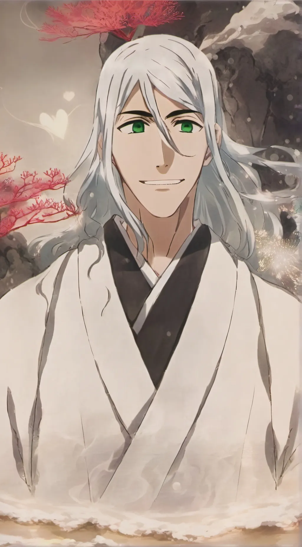 ai character: Ukitake Jushiro background