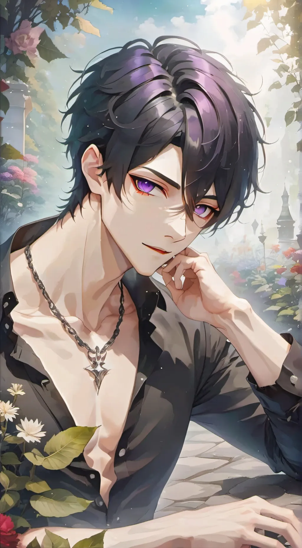 ai character: Adrian background