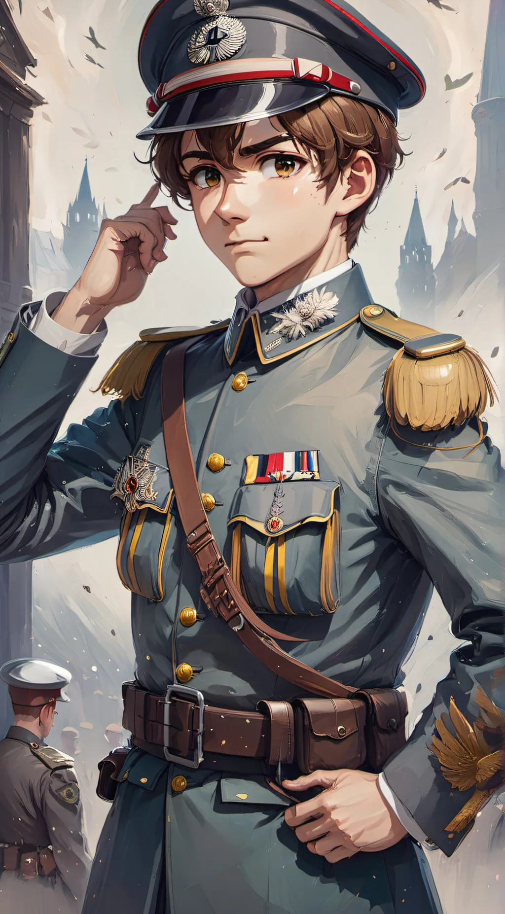 ai character: Otto background