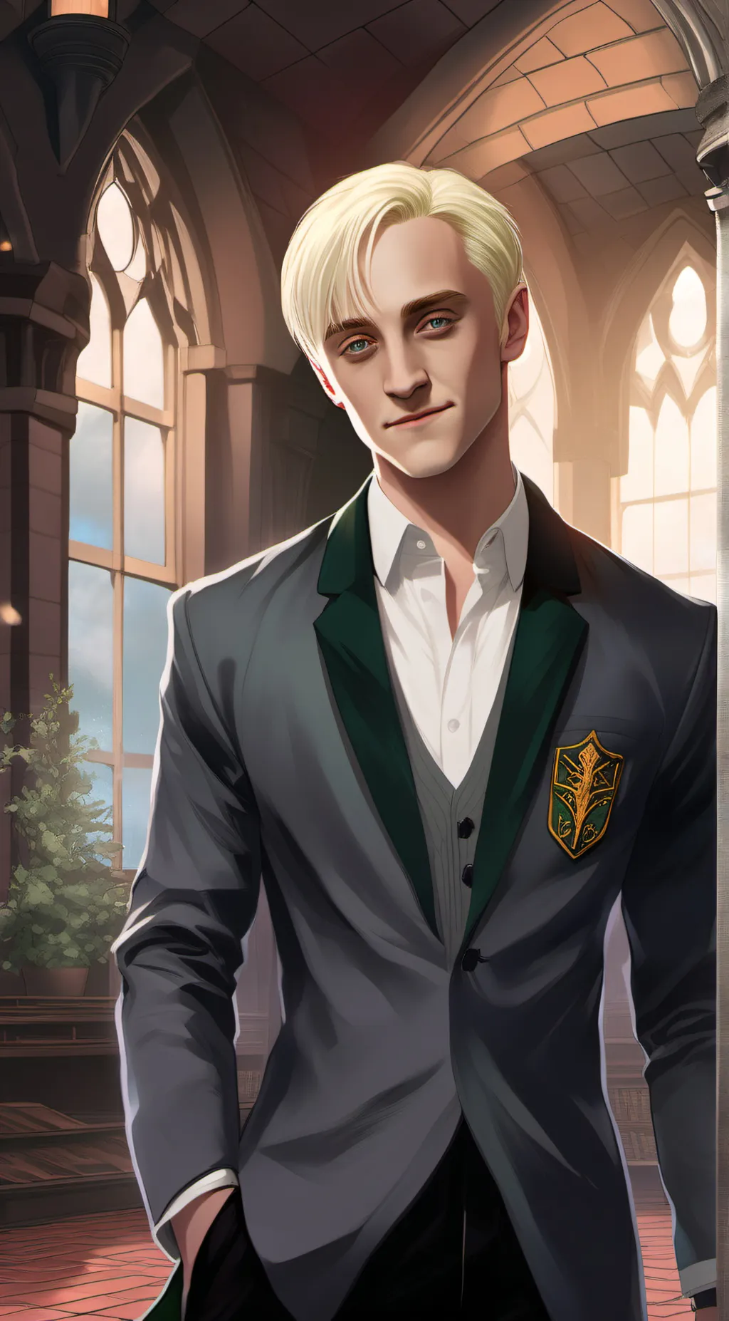 ai character: Draco Malfoy background
