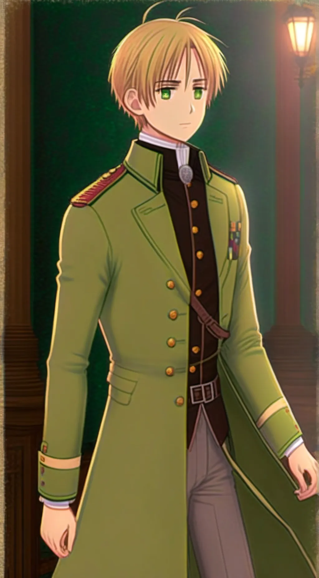 ai character: Arthur Kirkland  background
