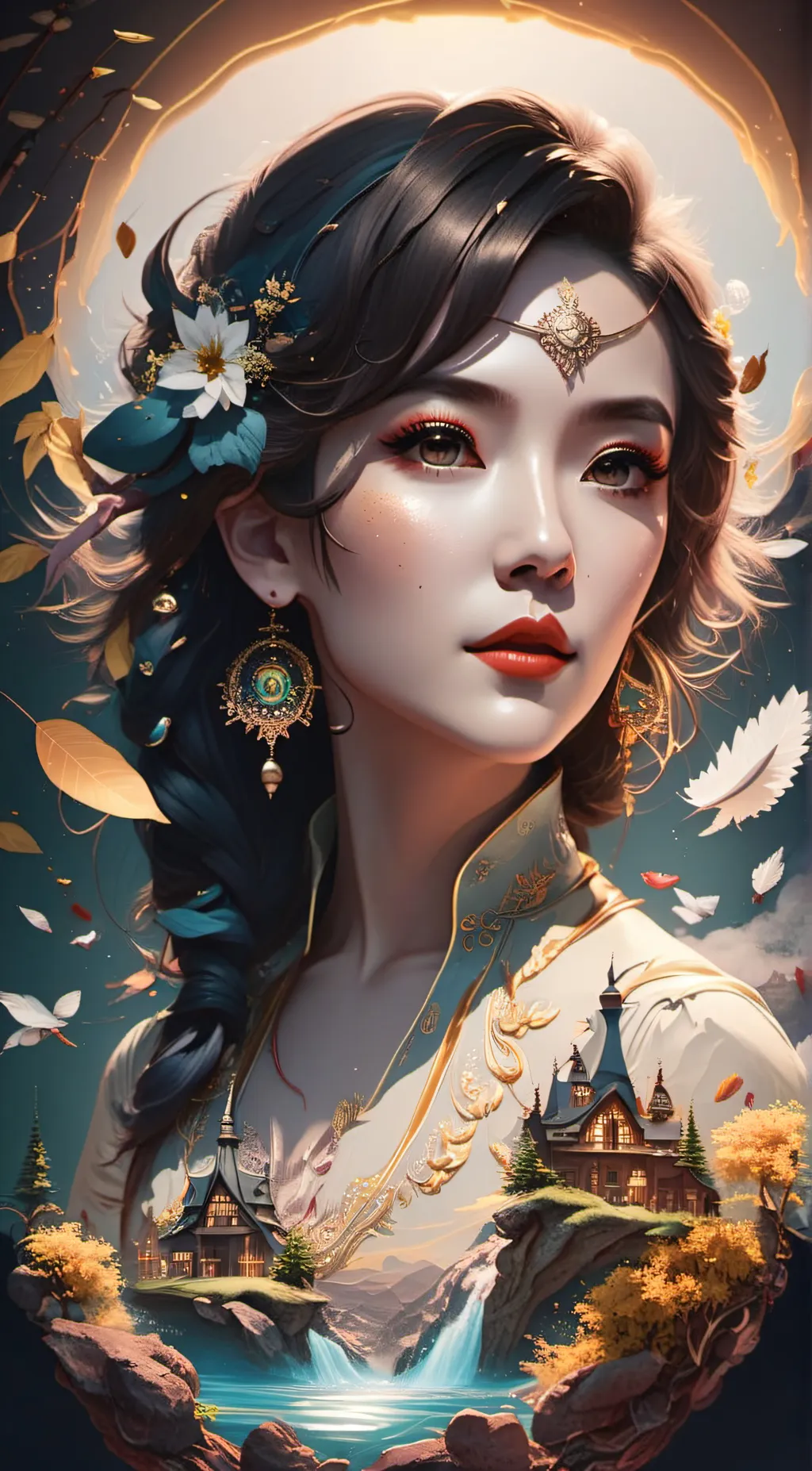 ai character: Wonder power background