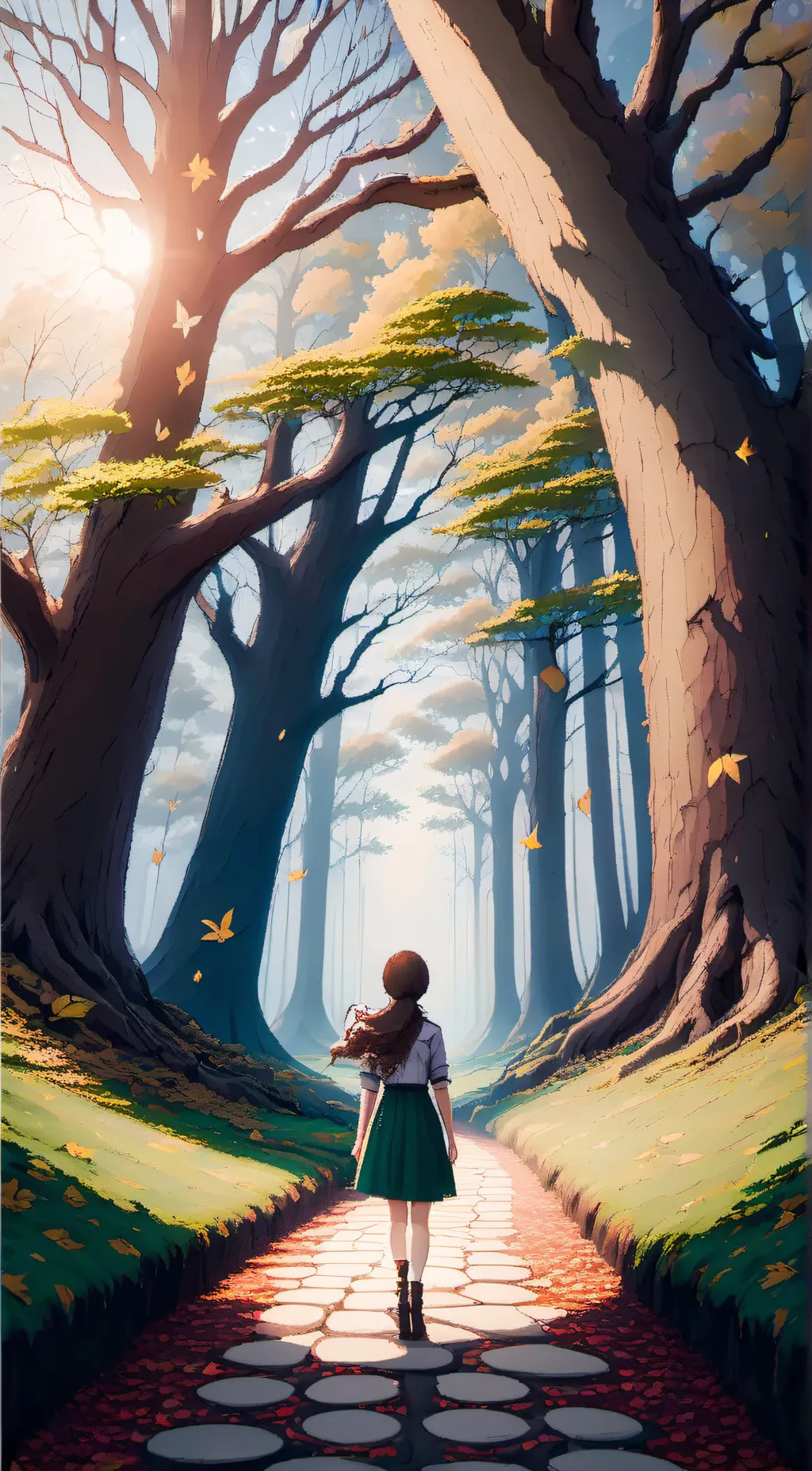 ai character: Summer background