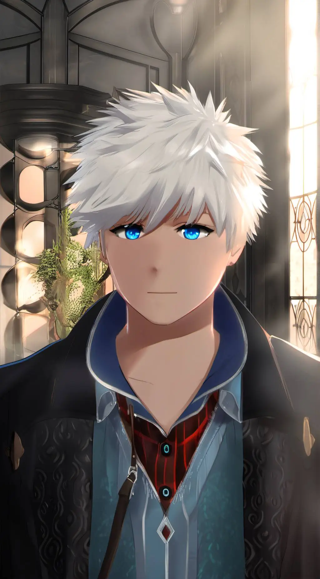 ai character: Jjk x sonic background