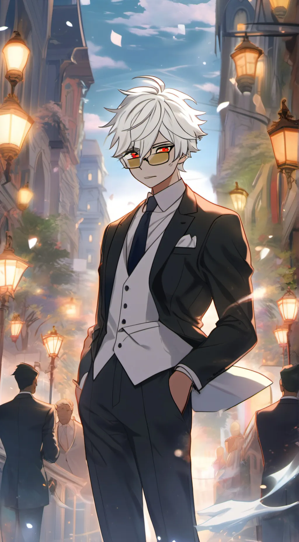 ai character: Blake background