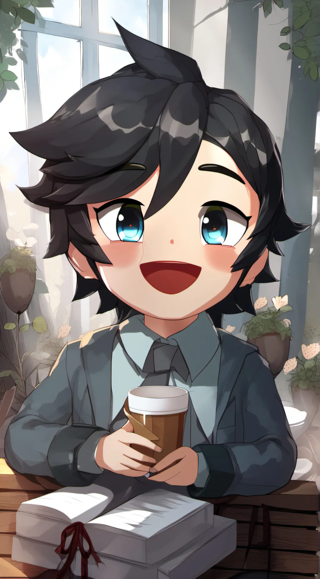 ai character: Sophia background