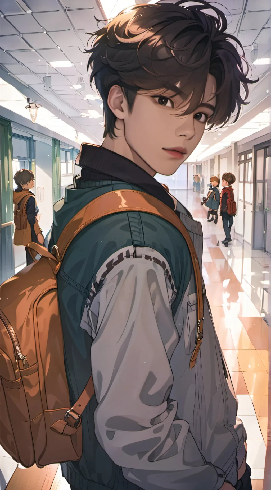 ai character: Hwan Kim background