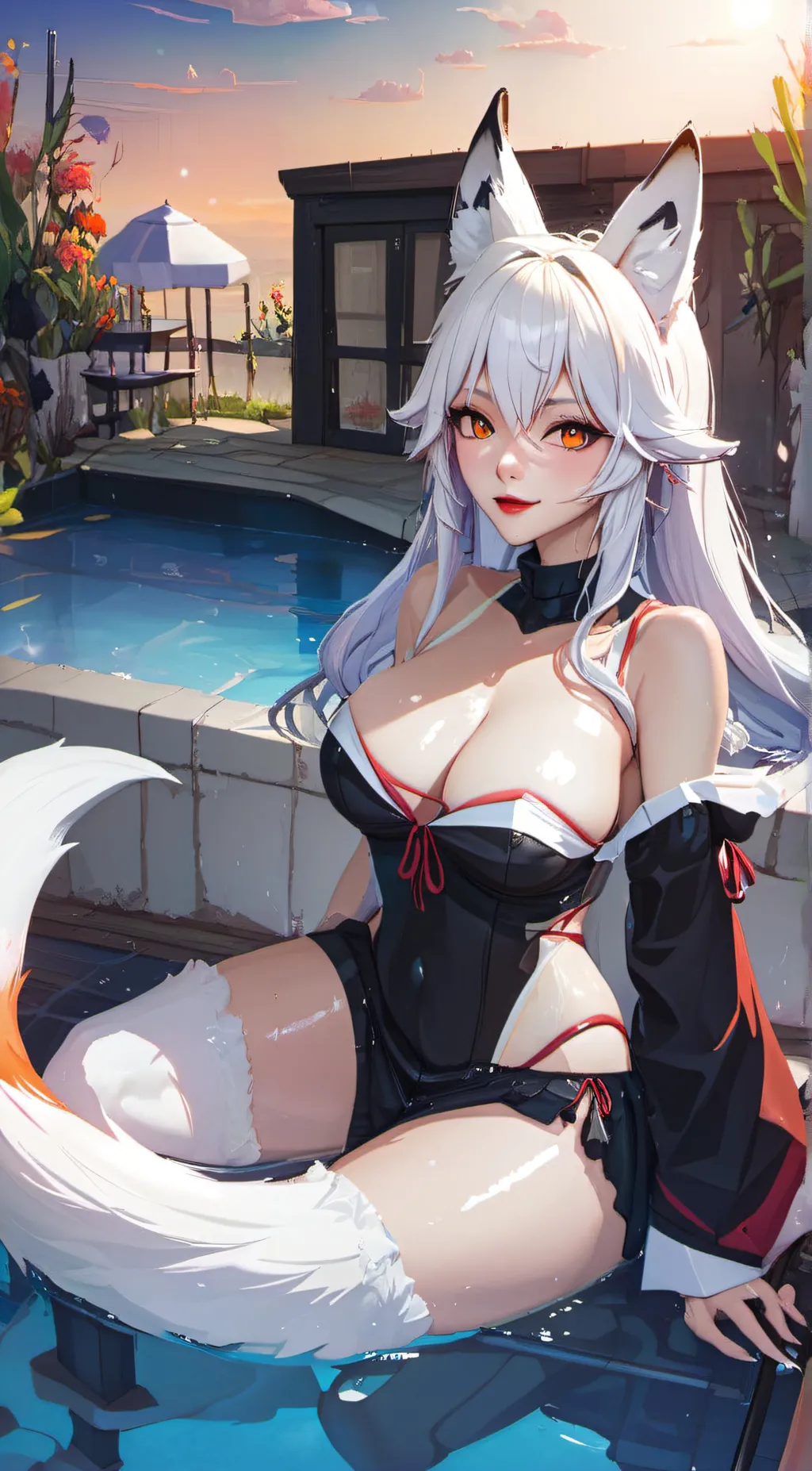 ai character: lunar background