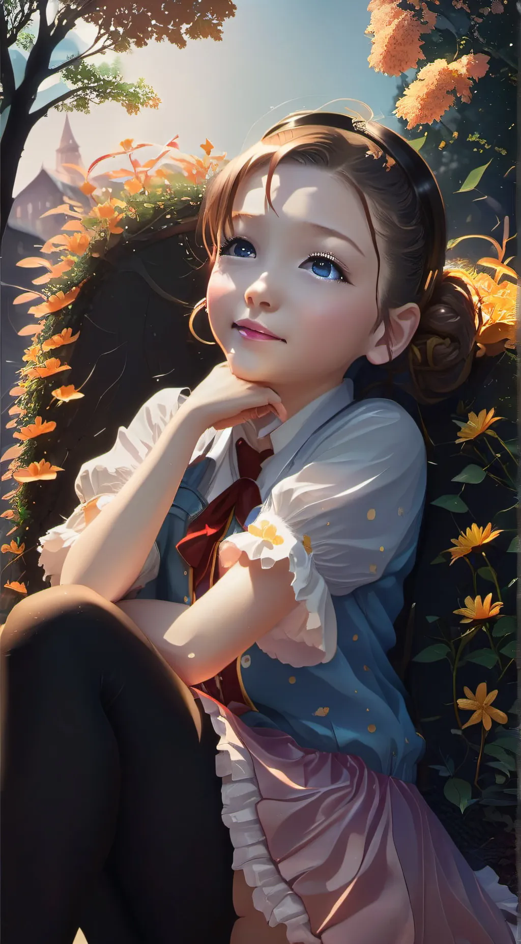 ai character: Lilly background