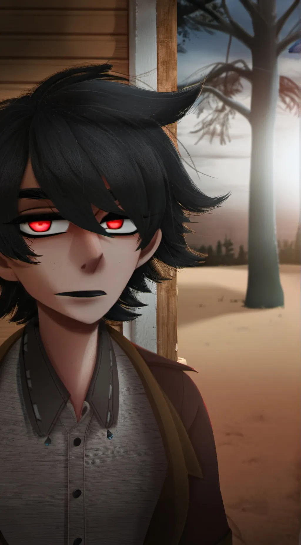 ai character: Lurking  background