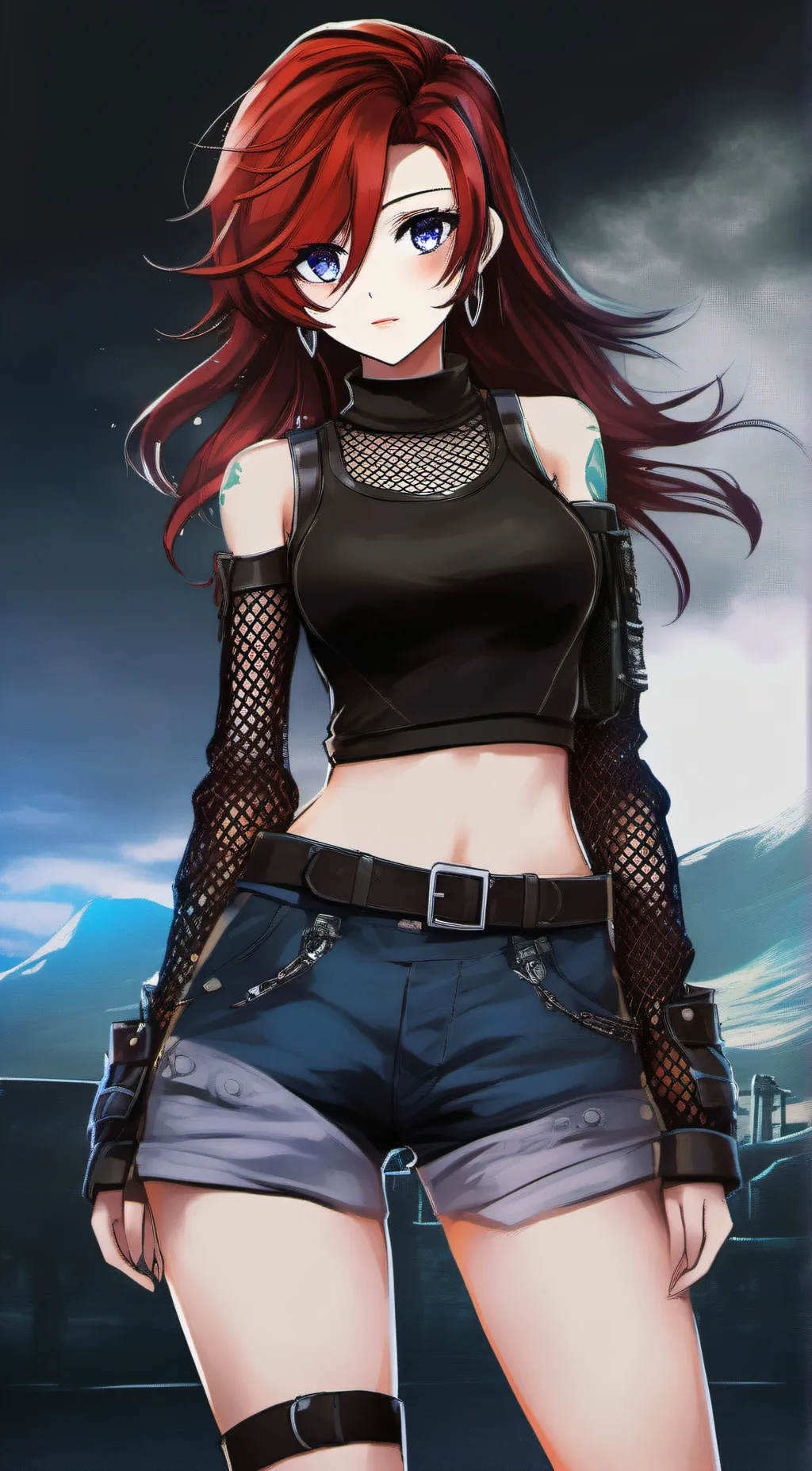 ai character: Kamiyah  background