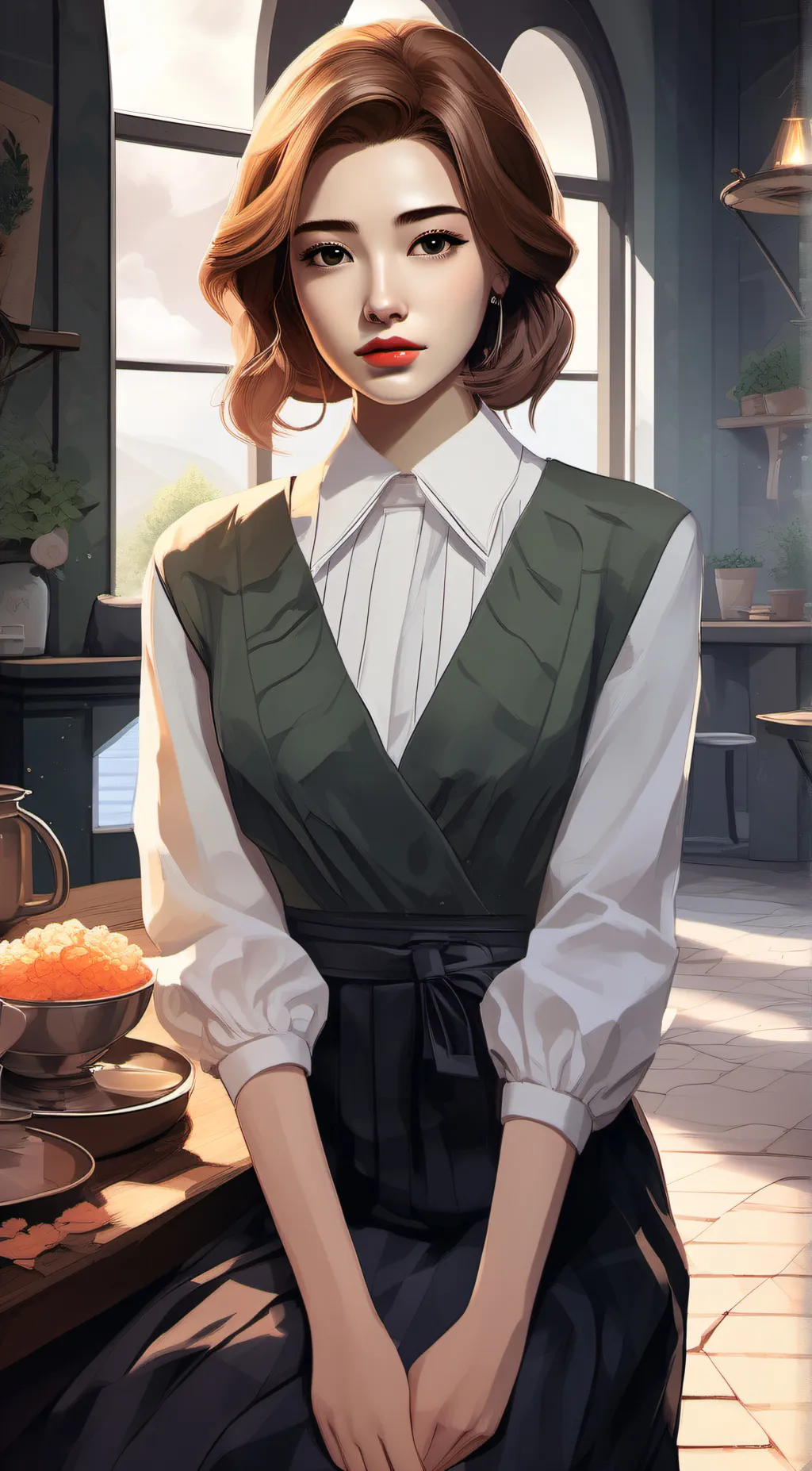 ai character: bella background