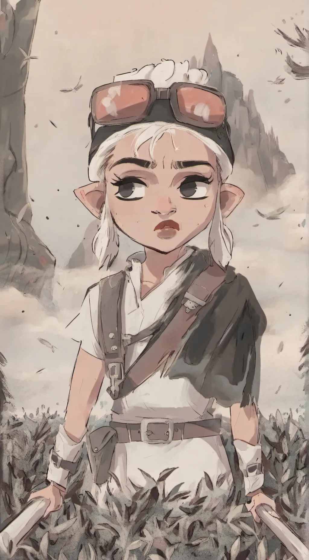 ai character: Lisa background