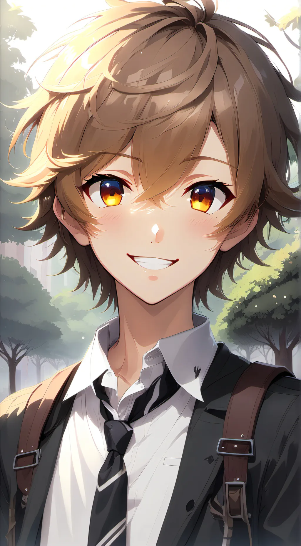 ai character: Michael  background