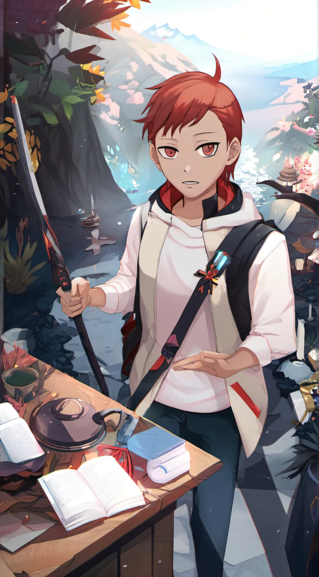 ai character: Jake  background