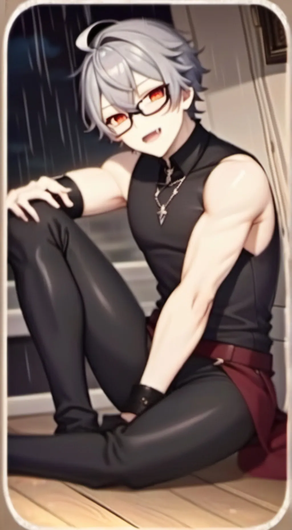 ai character: vae background