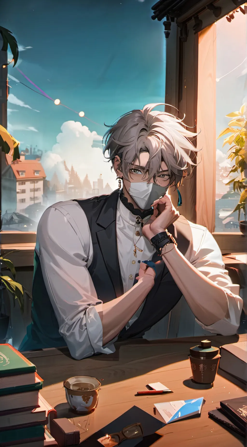 ai character: Nax background