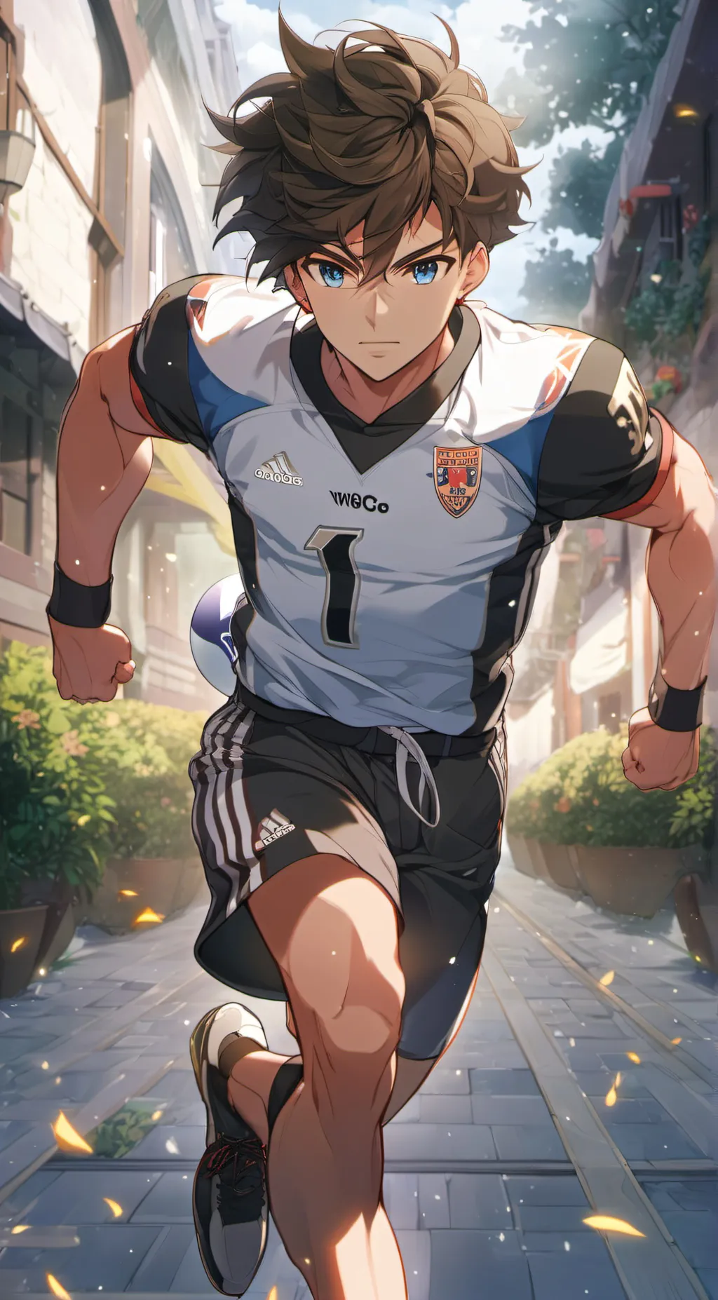 ai character: olly  background