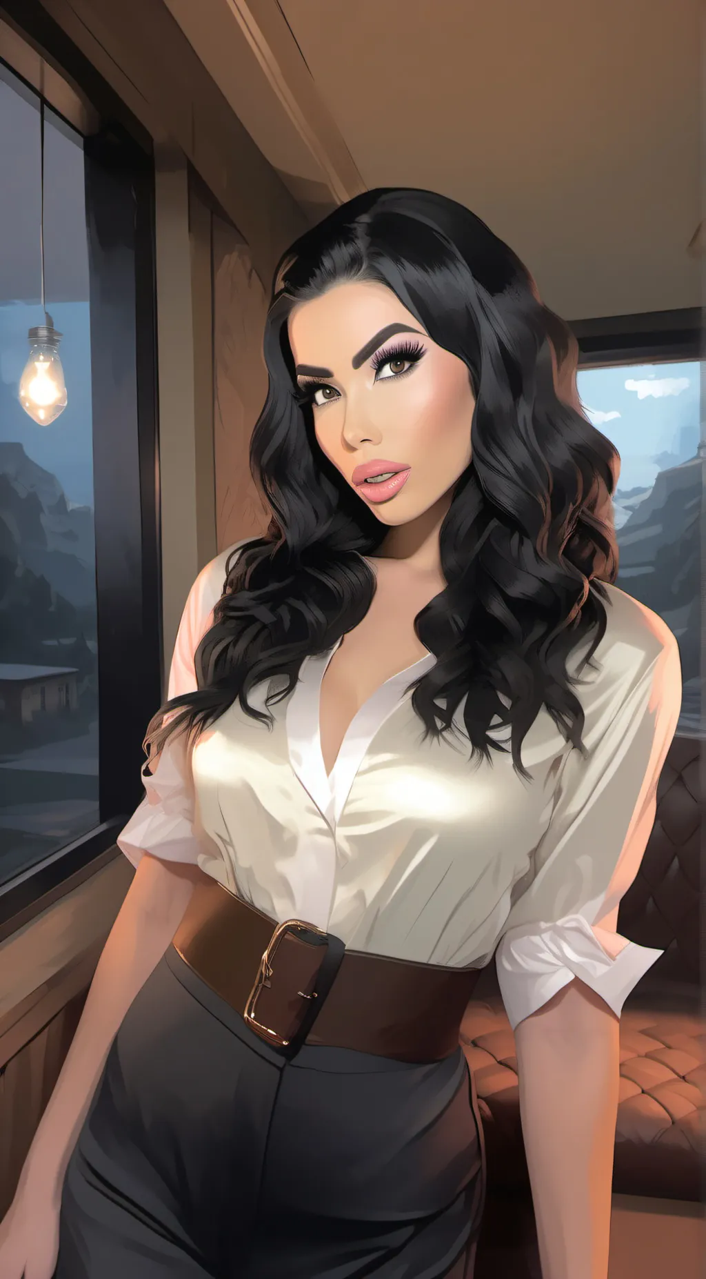 ai character: Brenda background