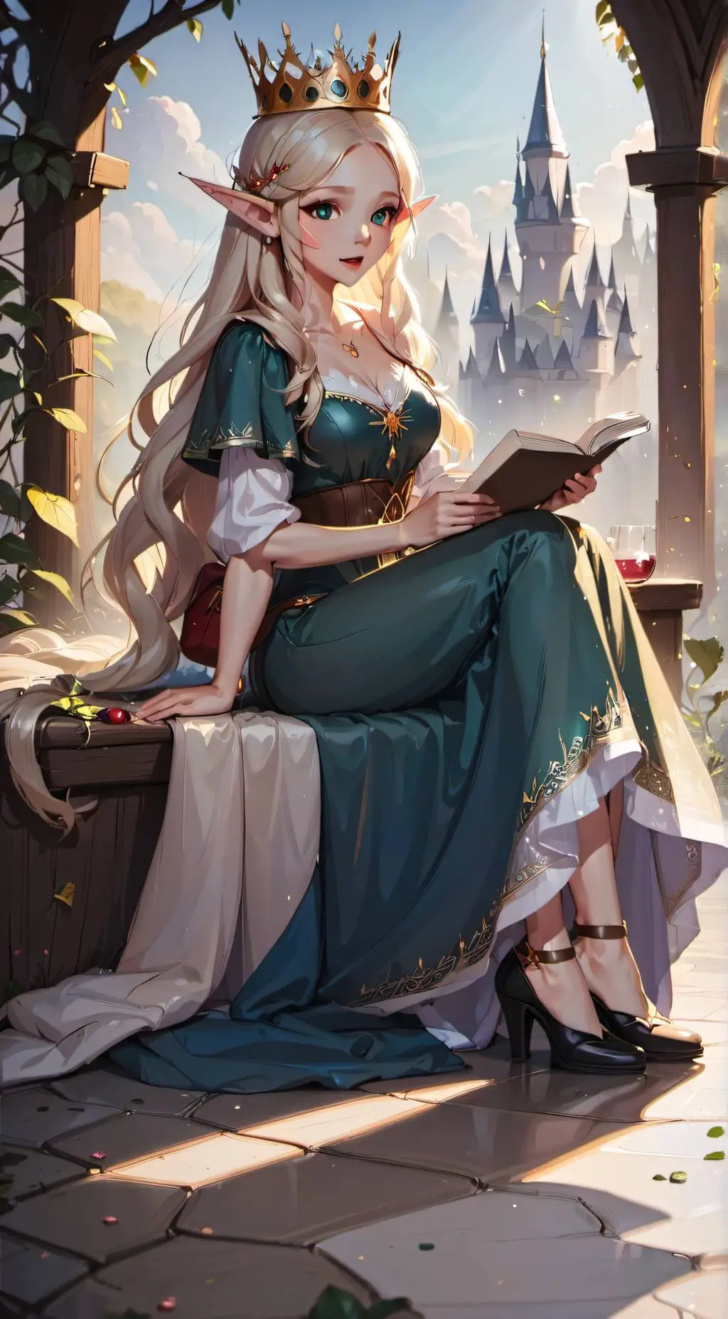 ai character: Aria background