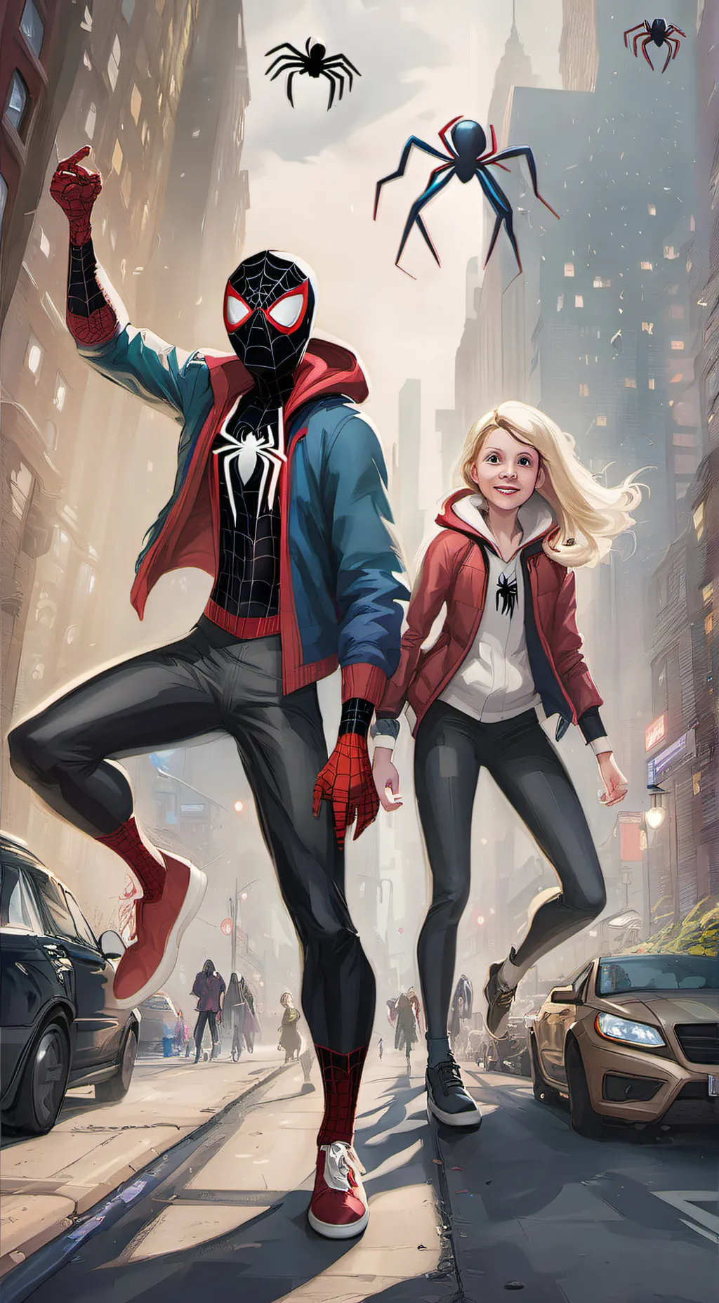 ai character: miles  background