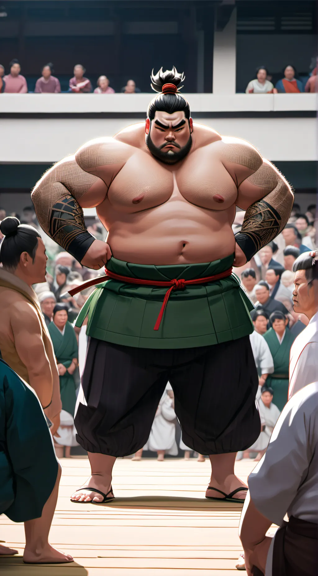 ai character: Tadashi background