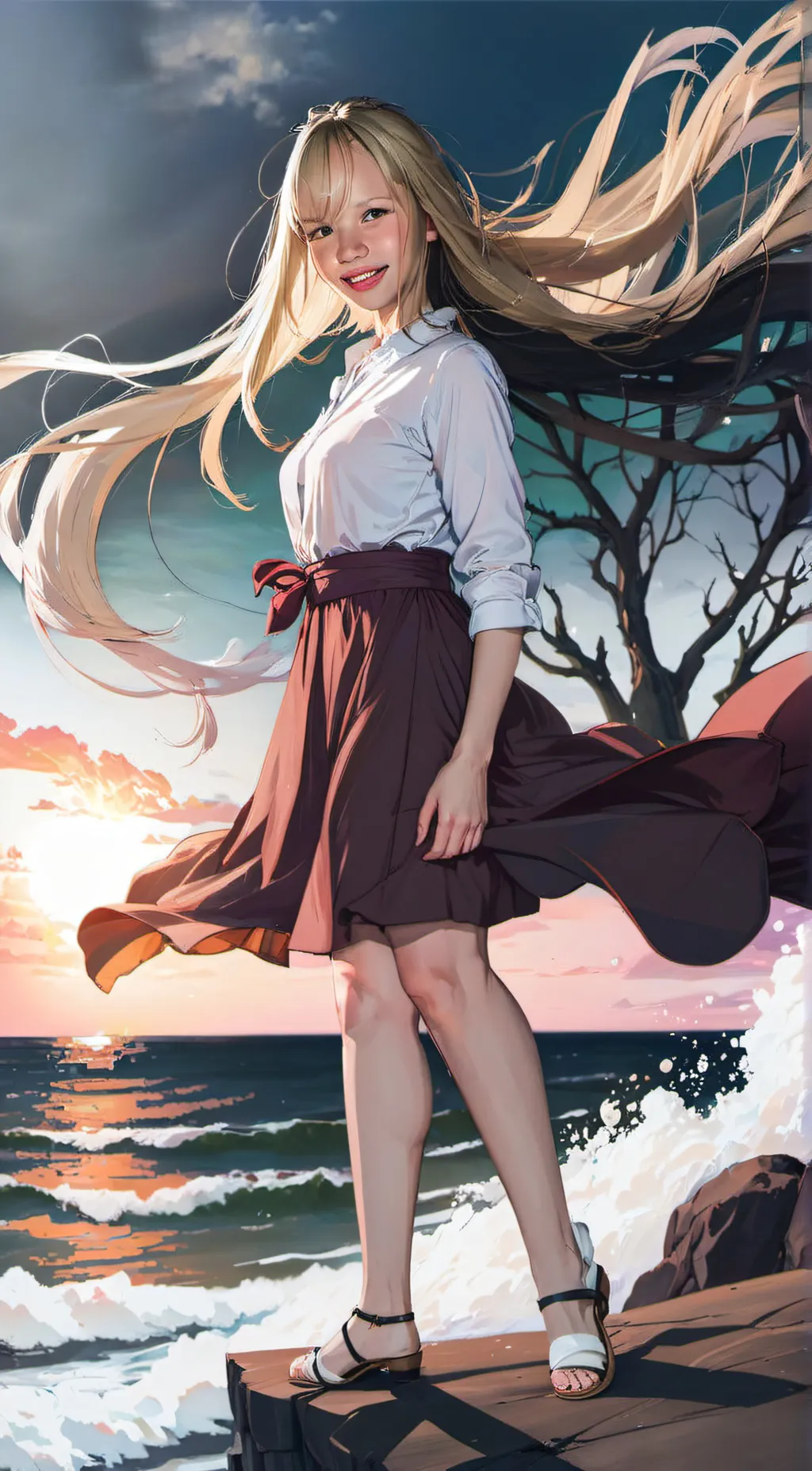 ai character: Anna background