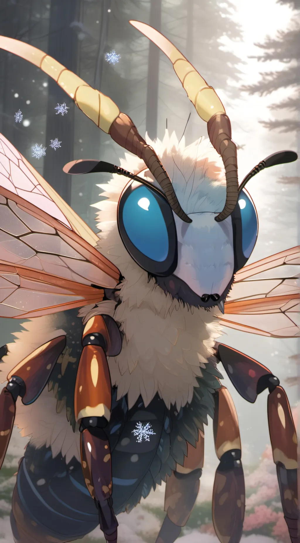 ai character: Hornie background