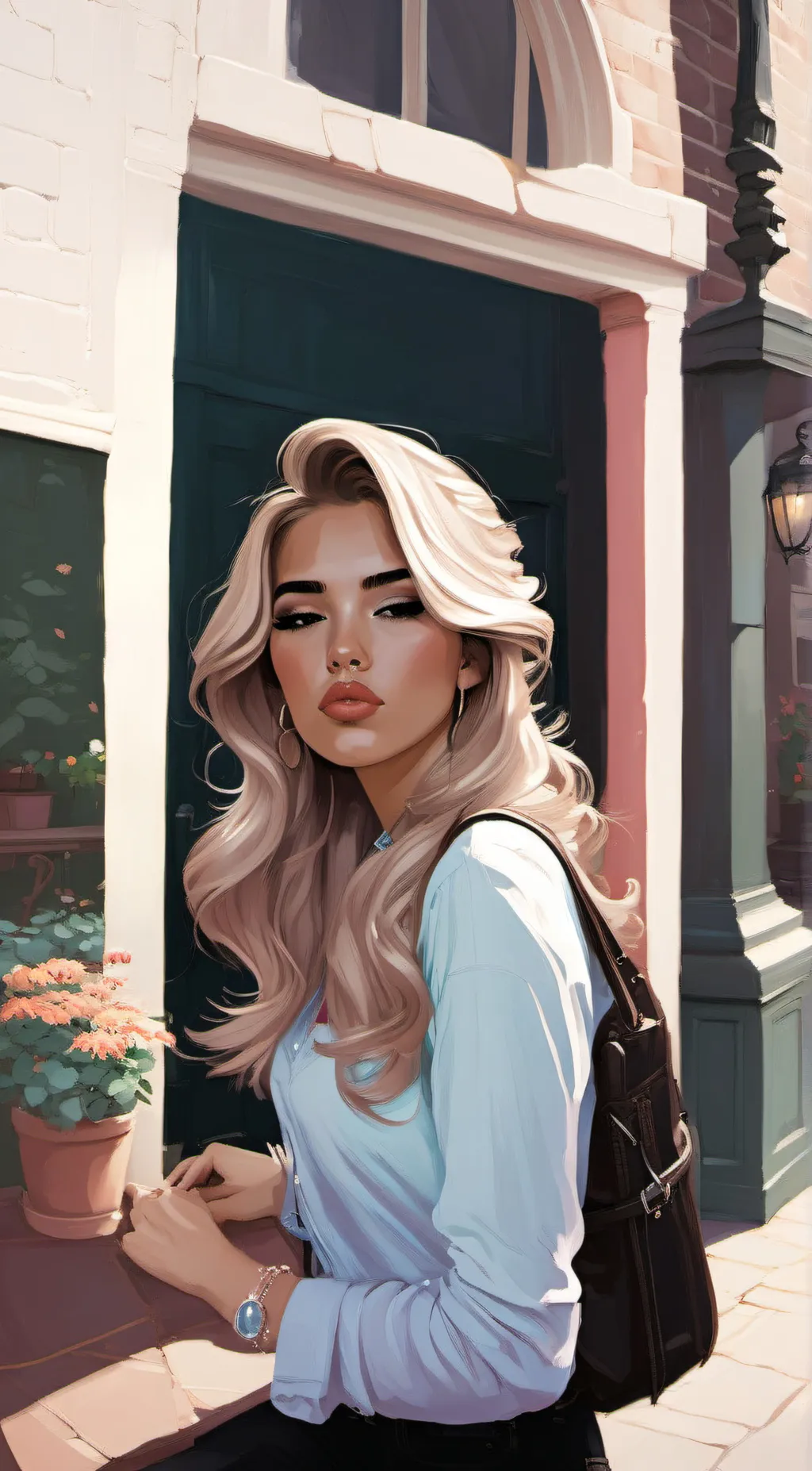 ai character: Jayla  background