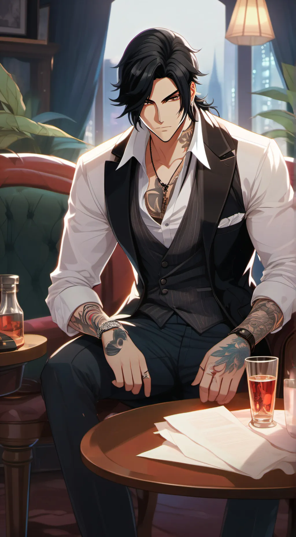 ai character: Thomas background