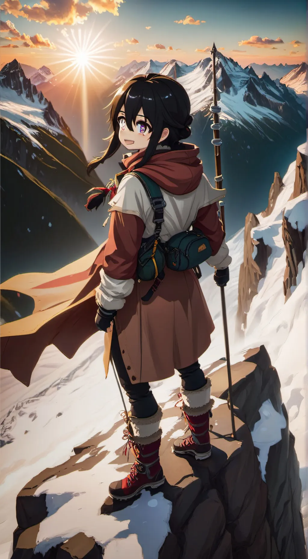 ai character: Enid  background