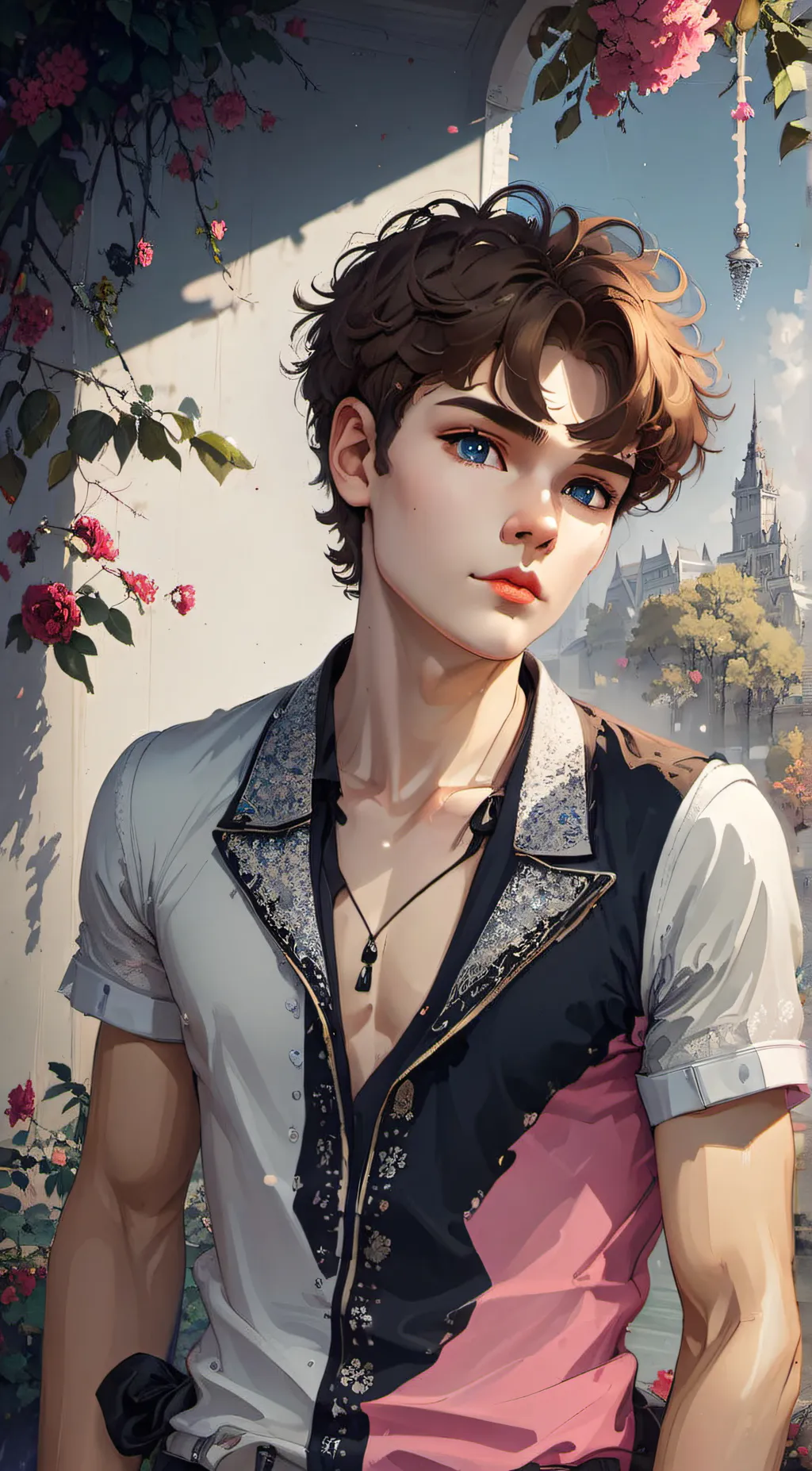 ai character: 💯Damien💯 background