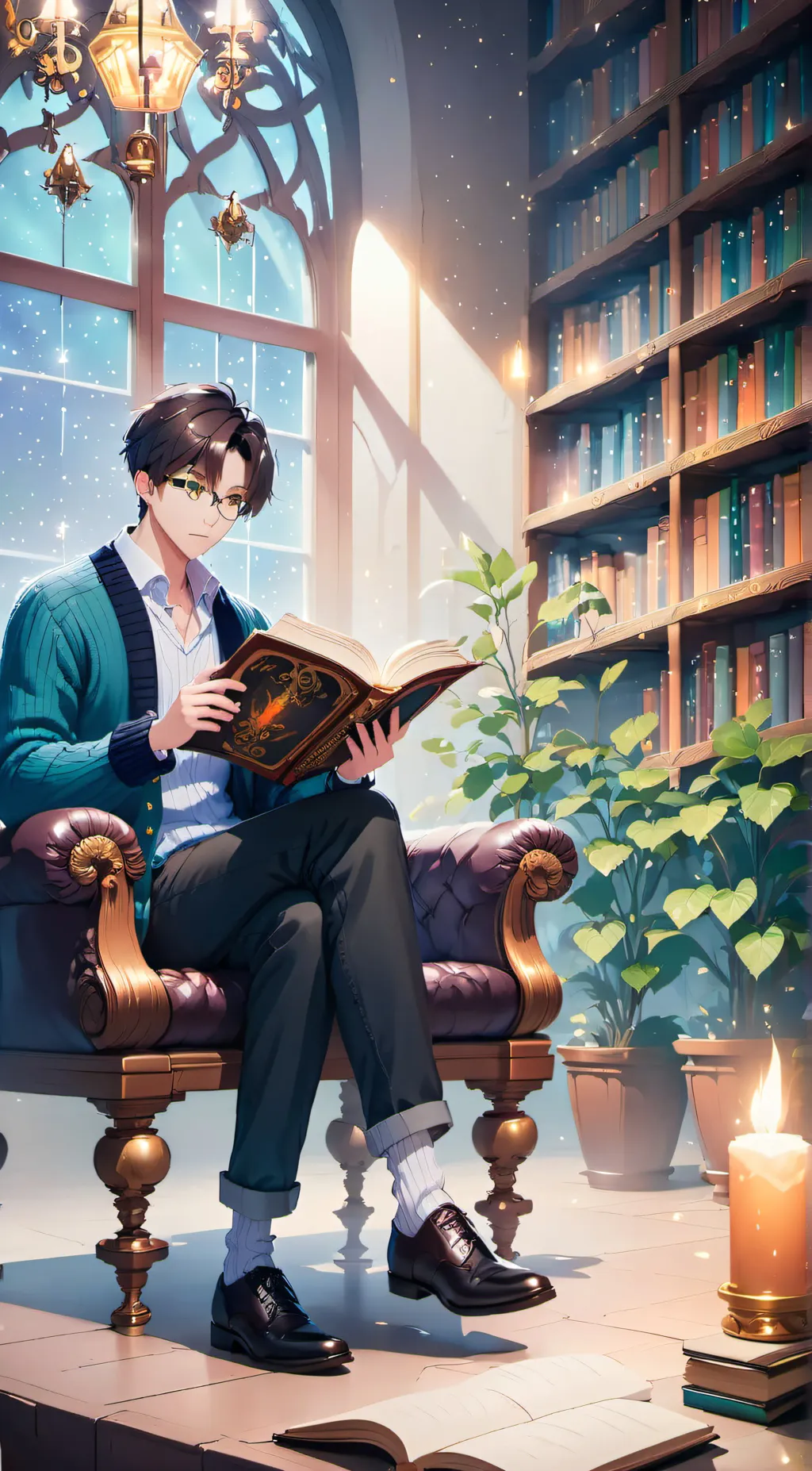 ai character: Liam background