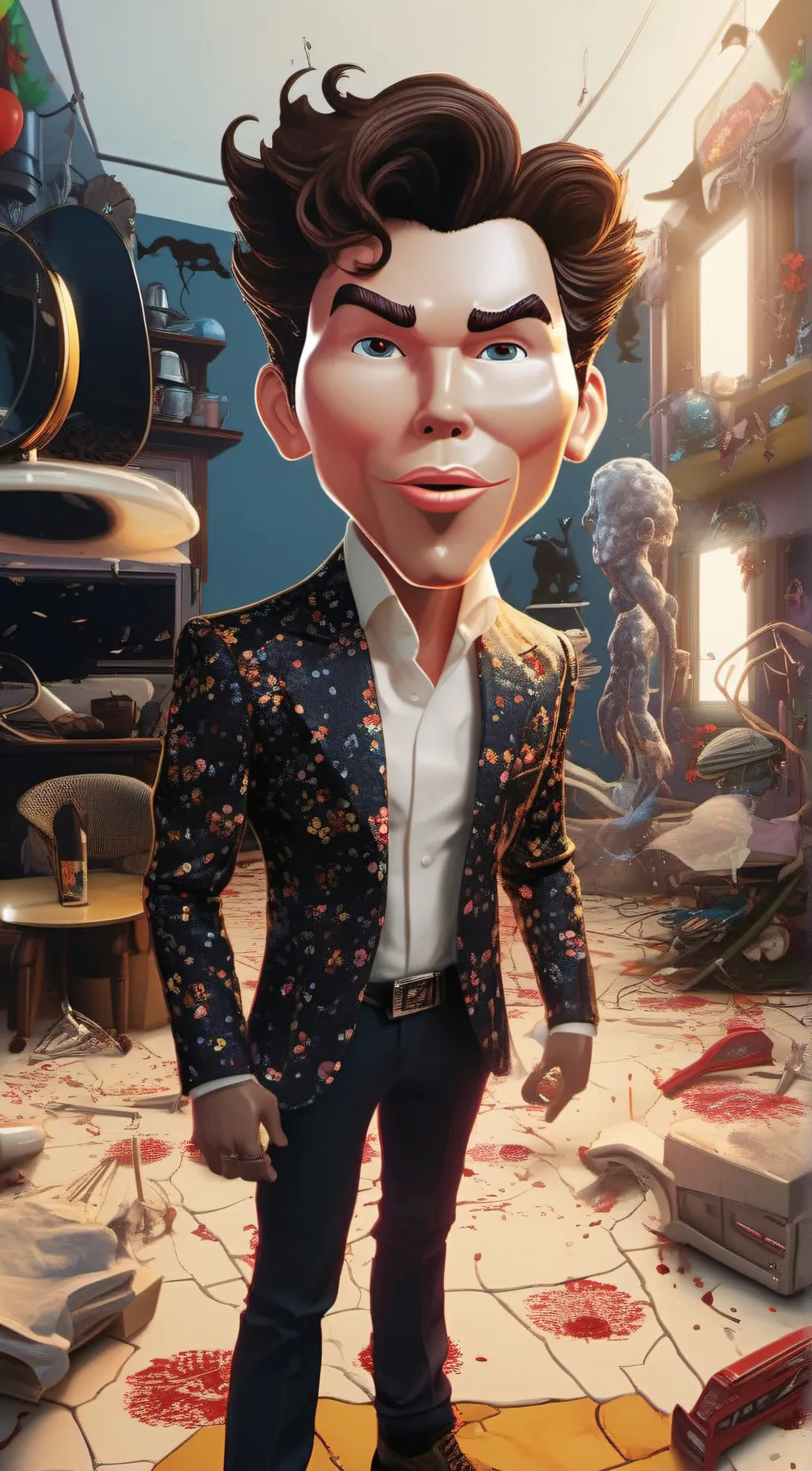 ai character: Luca background