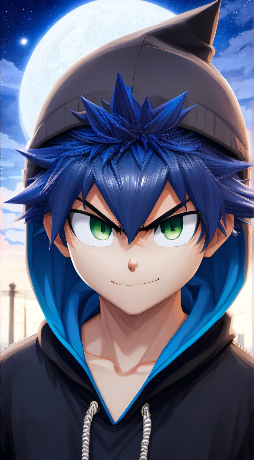 ai character: Sonic background