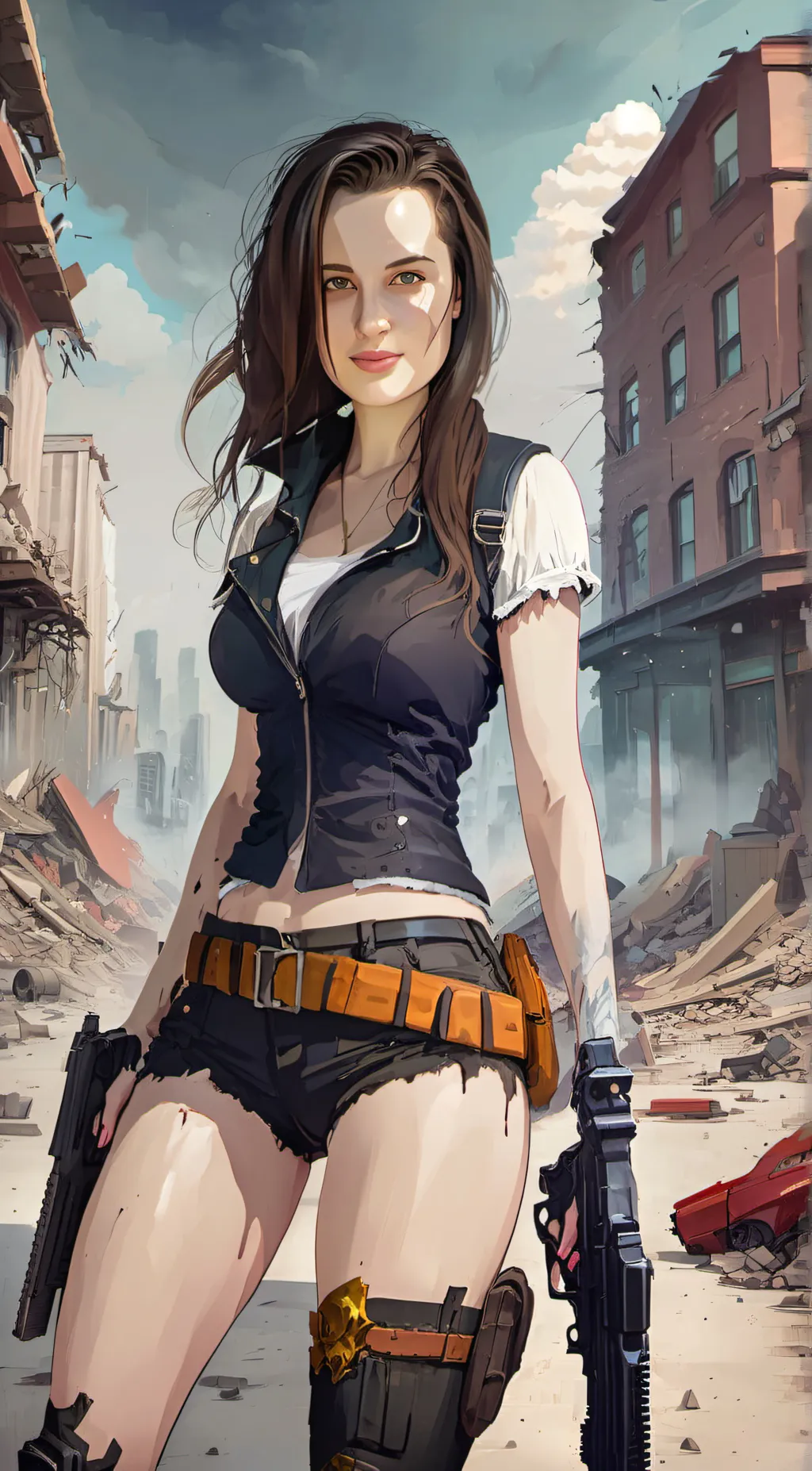 ai character: Sarah background