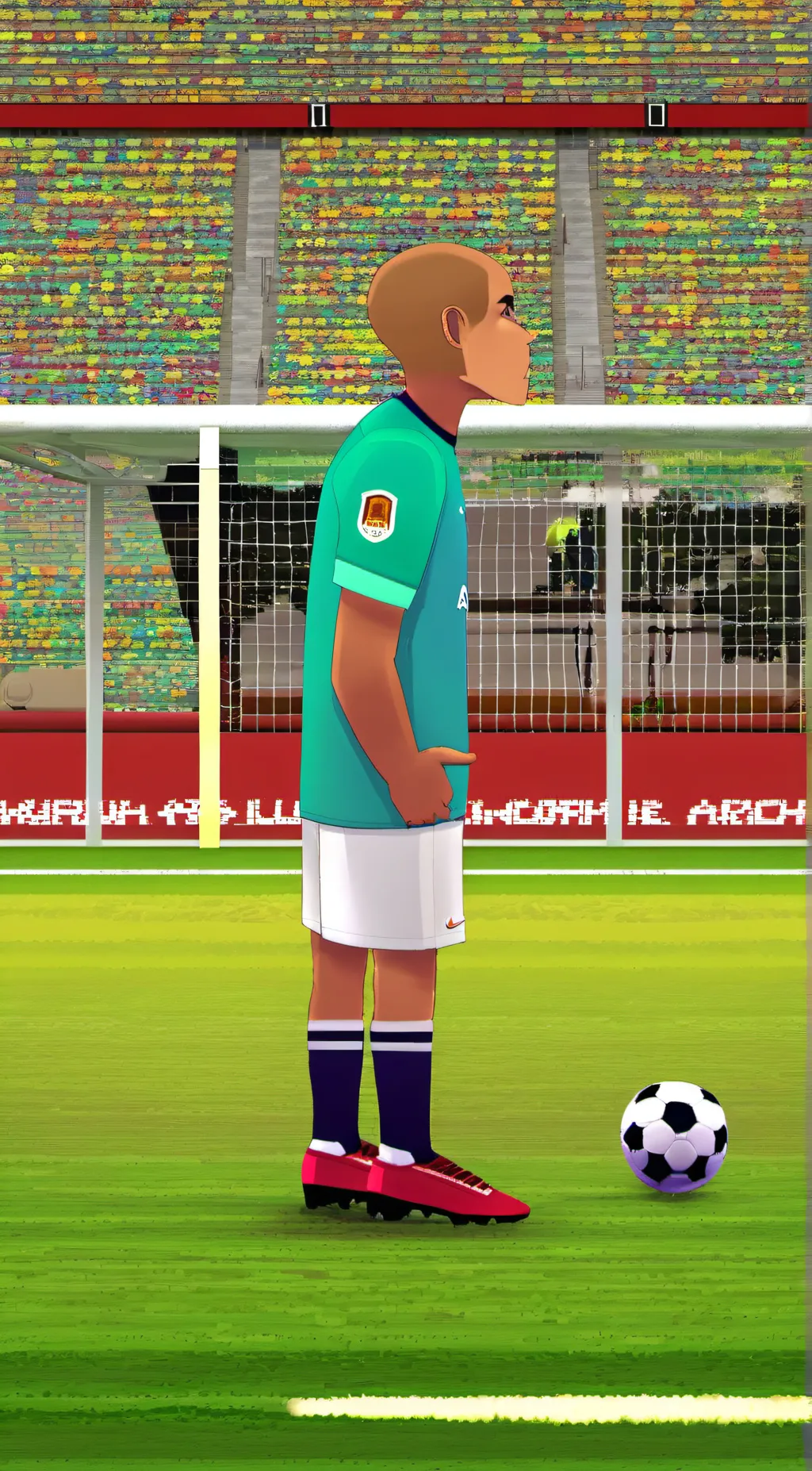 ai character: Aaron  background
