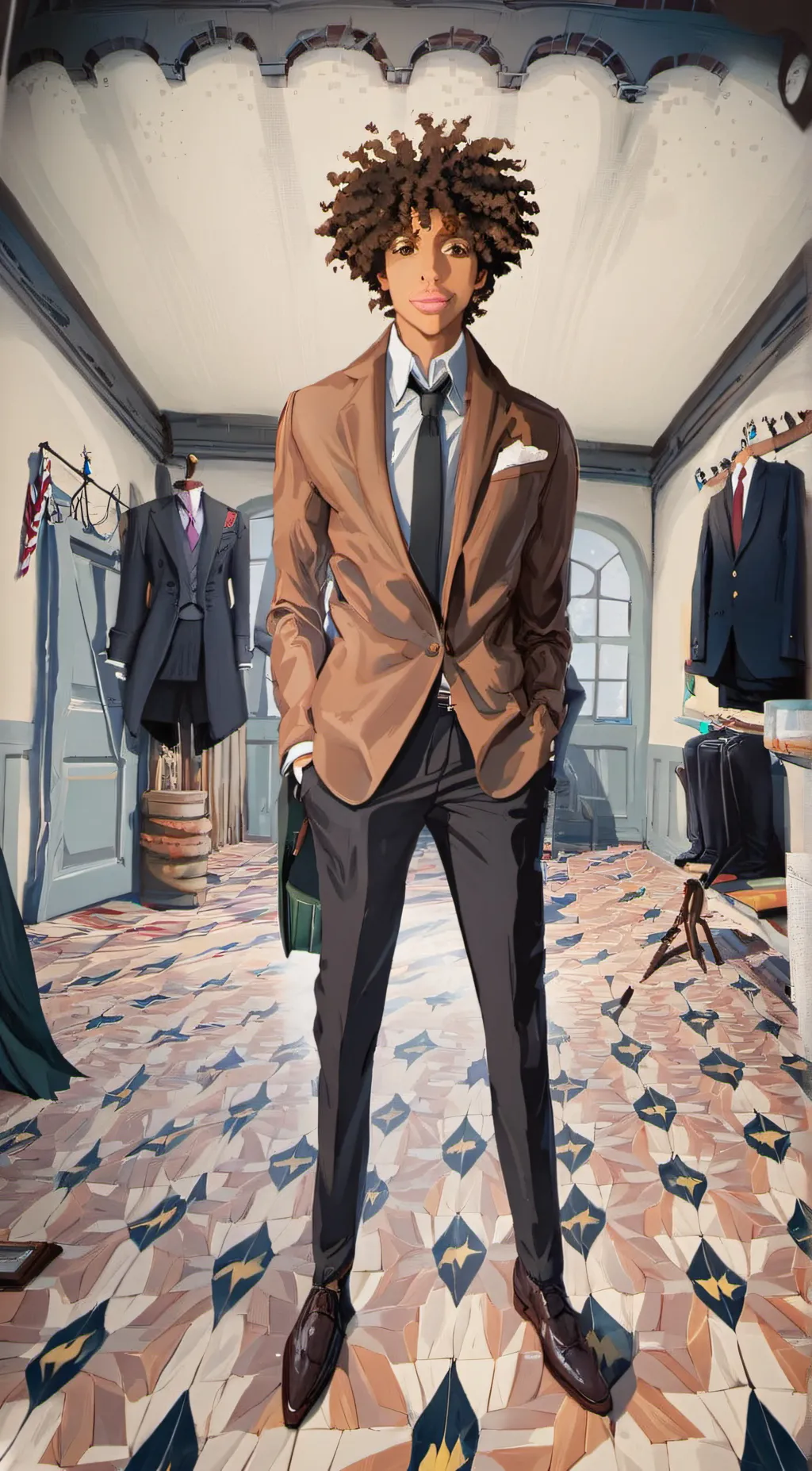 ai character: Andrew background