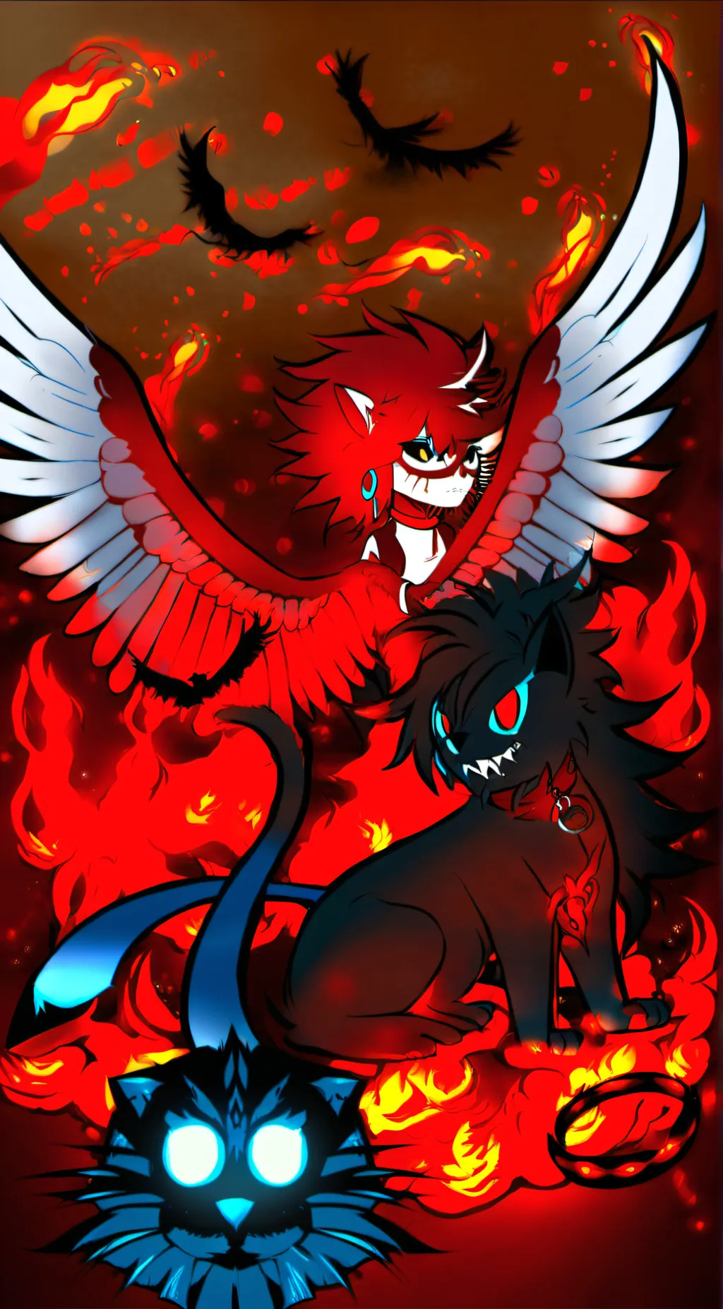 ai character: ♡𝑅𝑢𝑏𝑦&𝑉𝑒𝑙𝑣𝑒𝑡♡ background