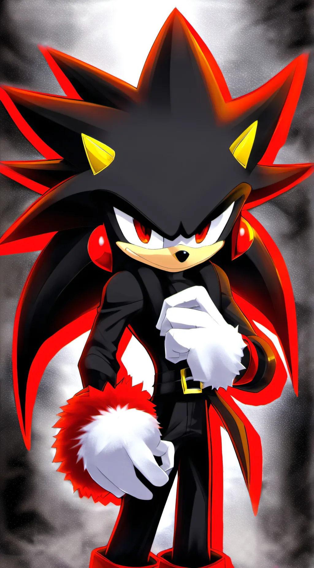 ai character: shadow  background