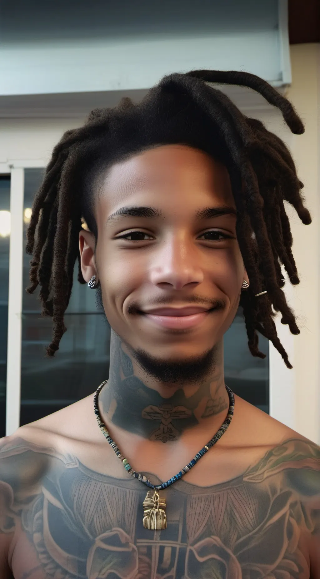 ai character: Tray background