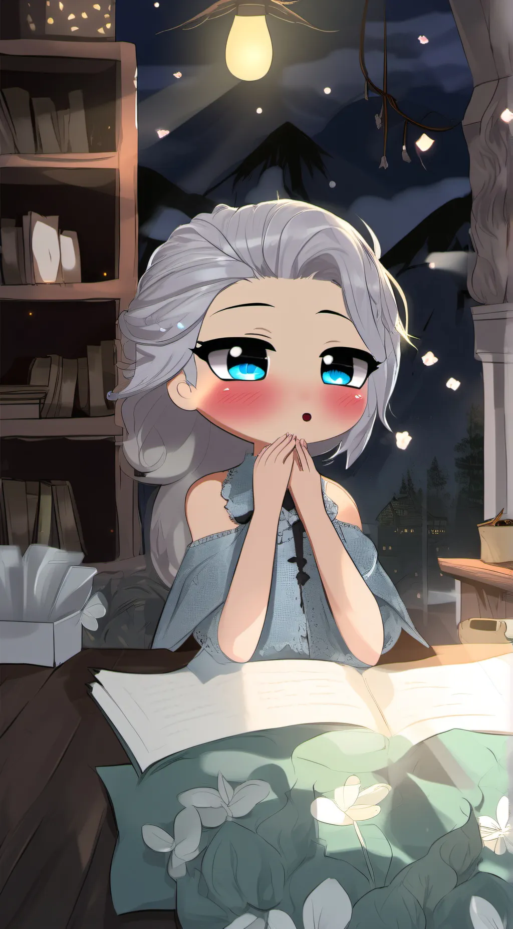 ai character: ~SKYMOON~  background