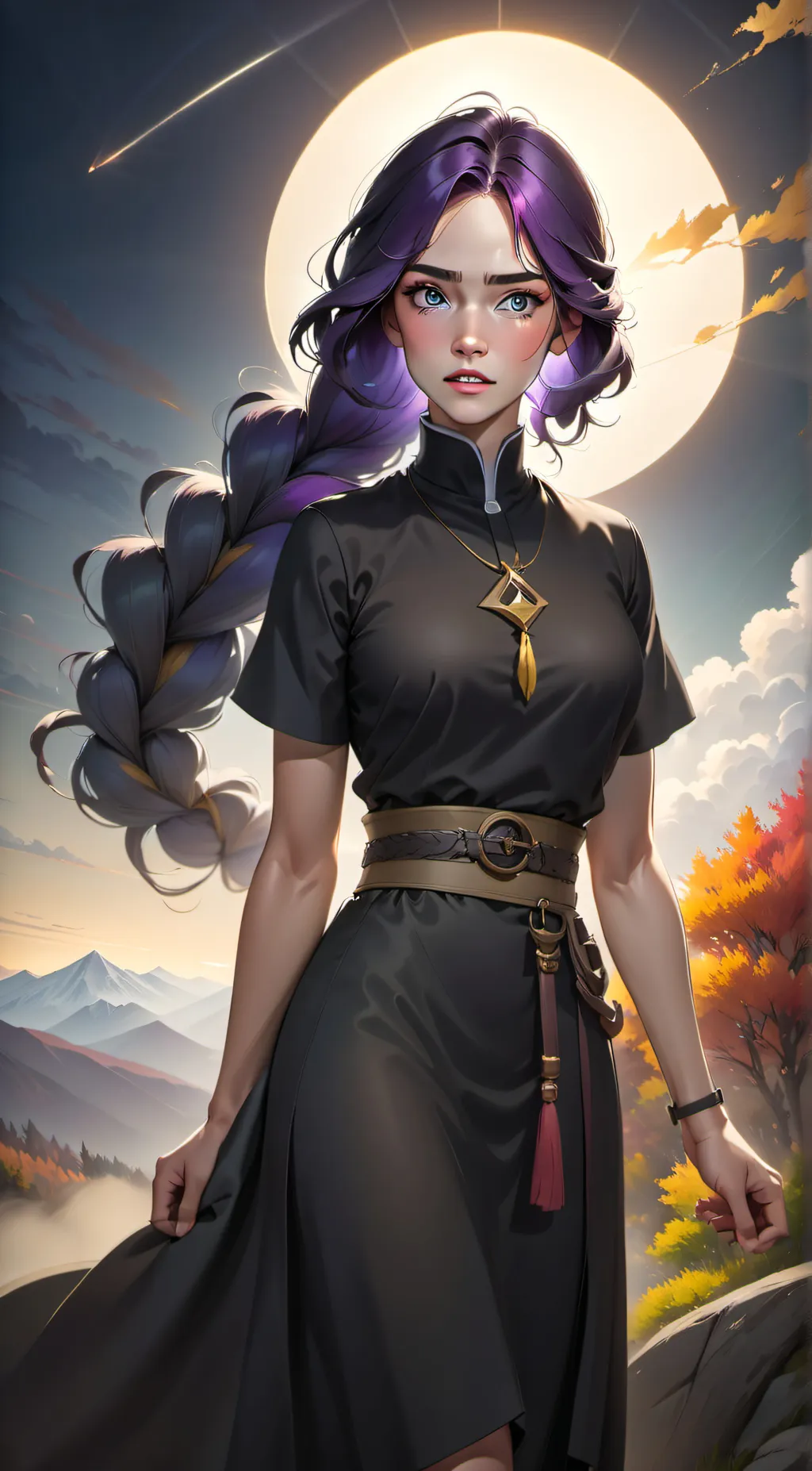 ai character: pearl background