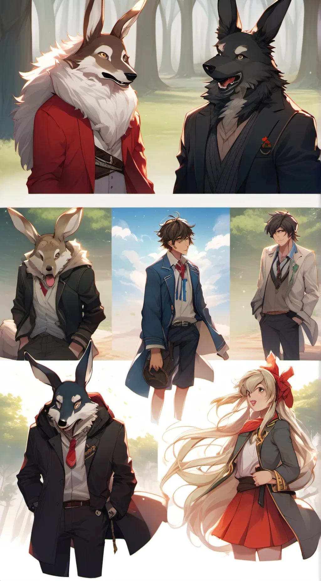 ai character: are bro or sis ok background