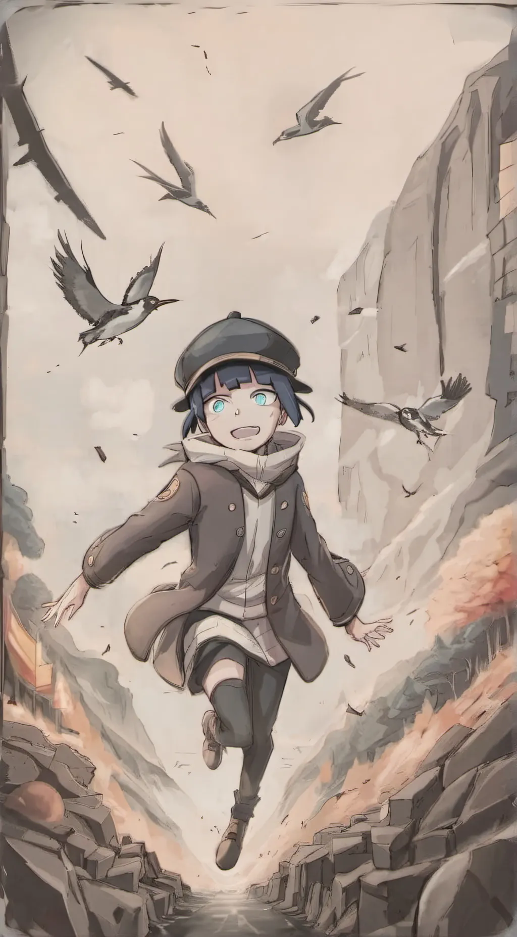 ai character: ˙⁠❥⁠˙lowla background